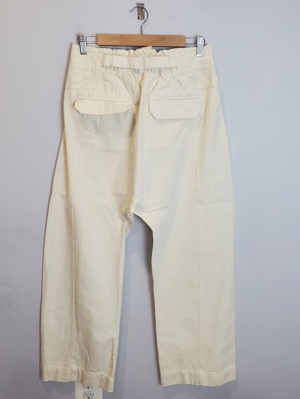 Free People Sky Rider Pant in Ecru Size Small - Picture 6 of 16